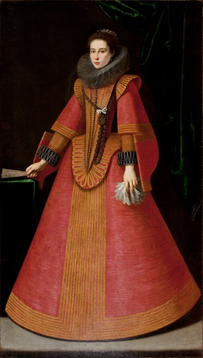 Portrait of a Young Noblewoman by Spanish School